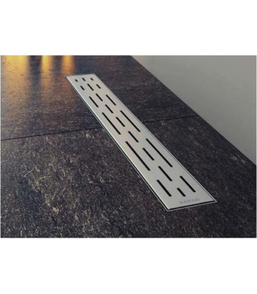 griglia canale sifone piletta a pavimento confluo ergo in acciaio inox 40 cm doccia ap shop online