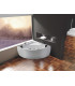 VASCA DA BAGNO IDROMASSAGGIO 140 CM 2 POSTI IN ACRILICO POSIZIONAMENTO AD ANGOLO "CONCORDIA" - 1