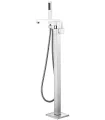 miscelatore vasca da terra alto quadro cromo centro stanza posizionamento libero freestanding ap shop online