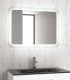 specchio bagno retroilluminato luce led rettangolare struttura in vetro 80x100 ap shop online