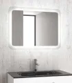 specchio bagno retroilluminato luce led rettangolare struttura in vetro 60x80 ap shop online