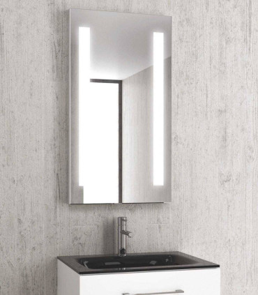 specchio bagno rettangolare led retroilluminado 90x50x40 ap shop online pic003