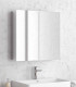 specchio bagno quadrato contenitore 2 ante doppia 60x80x14,5 ap shop online