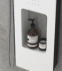 colonna doccia pannello doccia idromassaggio bianco nero touch alluminio due postazioni getti tre funzioni ap shop online