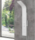 colonna pannello doccia idromassaggio finitura bianco opaco in alluminio con getti idro selettore 3 funzioni ap shop online