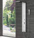 Colonna doccia idromassagio pannello erato in acciaio inossidabile 304 getto in idro selettore 3 funzioni ap shop online