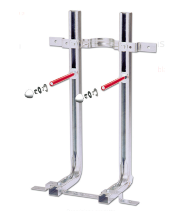 Kit Sistema di fissaggio fischer per sostegno sanitari sospesi murata LC plus vaso - bidet - 1
