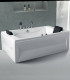 vasca da bagno d'arredo idromassaggio freestading centrostanza posizionamento libero cm 180x120 2 posti acrilico ap shop online