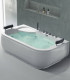 vasca da bagno idromassaggio 180 cm 2 due posti in scrilico posizionamento a parete ap shop online elizia