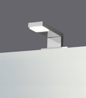 lampada applique bagno specchio led installazione bordo specchio liscio o con cornice 20 cm ap shop online