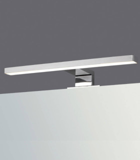 lampada applique bagno specchio led installazione bordo specchio liscio o con cornice 20 cm ap shop online