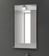 specchio semplice liscio bagno con mensola 85x45 rettangolare ap shop online