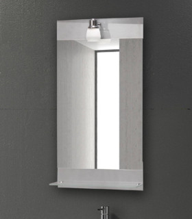 specchio semplice liscio bagno con mensola 85x45 rettangolare ap shop online