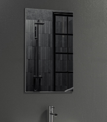 specchio bagno semplice liscio filolucido 80x60 rettangolare reversibile ap shop online