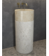 Lavabo a colonna freestanding da terra centro stanza Bora con foro rubinetto scarico parete in Pietra naturale ap shop online