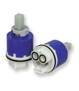 Cartucce ceramiche  modello KEROX KN42D, tipo “LUSSO”, per rubinetterie FIMA