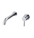 Rubinetteria miscelatore lavabo incasso muro in acciaio inox cromo parete Artemis 911-P  ap shop online