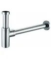 Sifone di scarico lavabo bagno d'arredo a bottiglia quadrato in ottone cromato a vista LF9005 ap shop online