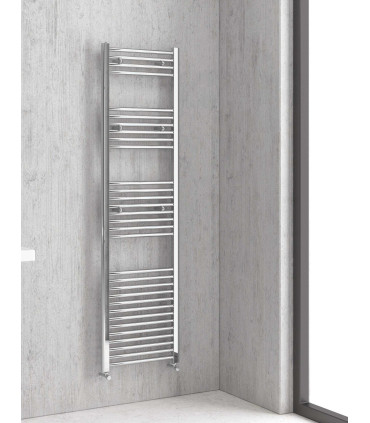 Termoarredo scaldasalviette bagno 170x60 interasse 55 dritto in acciaio inox cromo " ap shop online