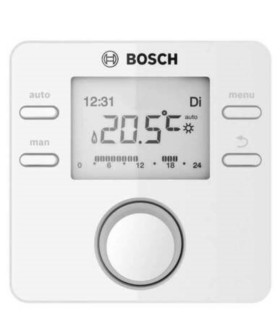 Cronotermostato BOSCH CR100 bianco