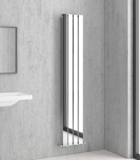 Termoarredo Scaldasalviette Bagno 180x31cm Interasse 31cm in Acciaio Inox finitura Cromo Marcello1800 Chrome'