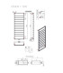 Termoarredo scaldasalviette bagno 130x50cm Interasse 46cm in Acciaio Inox finitura cromo ''Design 7-1300 Chrome'' scheda tecnica