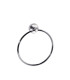 Porta Salviette Anello Moderno Chrome