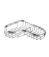 Porta spugna angolare in Ottone Cromato accessorio bagno ''BB-209''