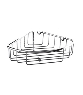 Porta spugna angoliera in Ottone Cromato accessorio bagno''BB-301''