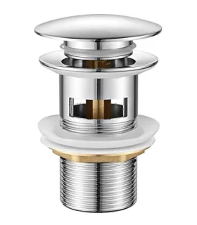 Piletta Di Scarico Click Clack Finitura Cromo Satinato I Karag I Ap shop