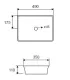 Lavabo da Appoggio Rettangolare LT 2261