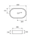 Lavabo d'appoggio LINUS in terrazzo | Karag | AP Shop Online