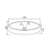 Lavabo d'appoggio DONAT SDOP in pietra | Karag | AP Shop