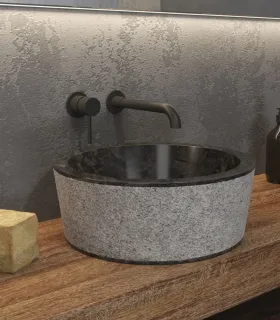 Lavabo d'appoggio TIMUR in pietra | Karag | Ap Shop