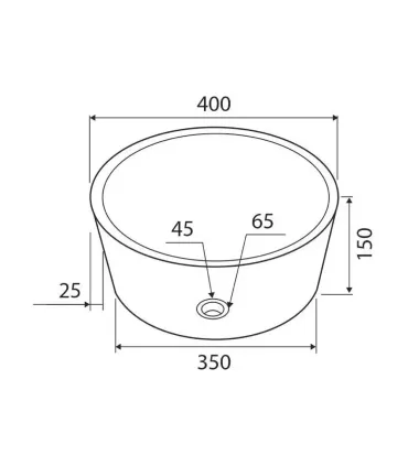 Lavabo d'appoggio TIMUR in pietra | Karag | Ap Shop