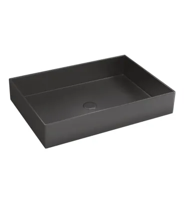 Lavabo d'appoggio in acciaio Inox SATURN | KARAG | AP shop