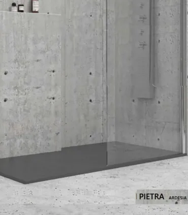 Piatto Doccia in Mineralmarmo "Pietra" Ardesia | KARAG | AP Shop