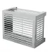 Copricondizionatore copertura per climatizzatore LINEAR M Bianco in alluminio L86 x P44 x H68 cm