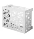 Copricondizionatore copertura per climatizzatore ARTIST M Bianco in alluminio L86 x P44 x H68 cm