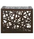 Copricondizionatore copertura per climatizzatore ARTIST Bronzo marrone Corten in alluminio L86 x P44 x H68 cm