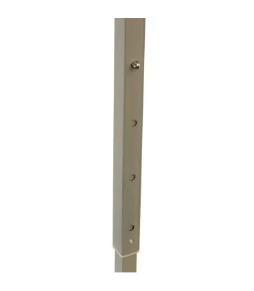 Gazebo richiudibile pieghevole 3 X 3 Bianco ricoperto in PVC impermeabile