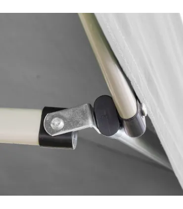 Gazebo richiudibile pieghevole 3 X 2 Bianco ricoperto in PVC impermeabile