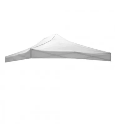 Telo tetto Bianco 3X4,5 impermeabile per ricambio gazebo richiudibile 49483