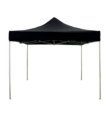 Telo tetto Nero 3X3 impermeabile per ricambio gazebo richiudibile EG49483