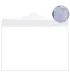 Telo laterale 3x2mt bianco impermeabile ricambio per gazebo richiudibile 3x3mt