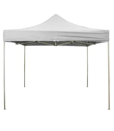Telo laterale 2x2mt bianco impermeabile con finestra ricambio per gazebo richiudibile