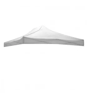 Telo tetto Bianco 3X4,5 impermeabile per ricambio gazebo richiudibile 49483