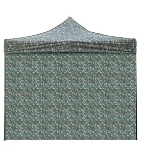 Telo laterale 3x2mt militare impermeabile ricambio per gazebo richiudibile 3x3mt