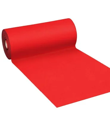Tappeto moquette guida passatoia per interno esterno Rossa H 1 x 30 mt