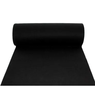 Tappeto moquette guida passatoia per interno esterno Nera H 1 x 30 mt